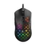 Miš gaming RAMPAGE SMX-R66 ROCKET Ultra Light black, RGB LED, 12000dpi - Image 2