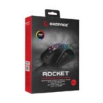 Miš gaming RAMPAGE SMX-R66 ROCKET Ultra Light black, RGB LED, 12000dpi - Image 8