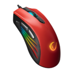 Miš gaming RAMPAGE SMX-R33 LIMBO black/red, Macro, 6400dpi, RGB LED