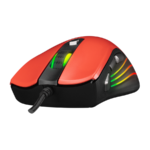 Miš gaming RAMPAGE SMX-R33 LIMBO black/red, Macro, 6400dpi, RGB LED - Image 3