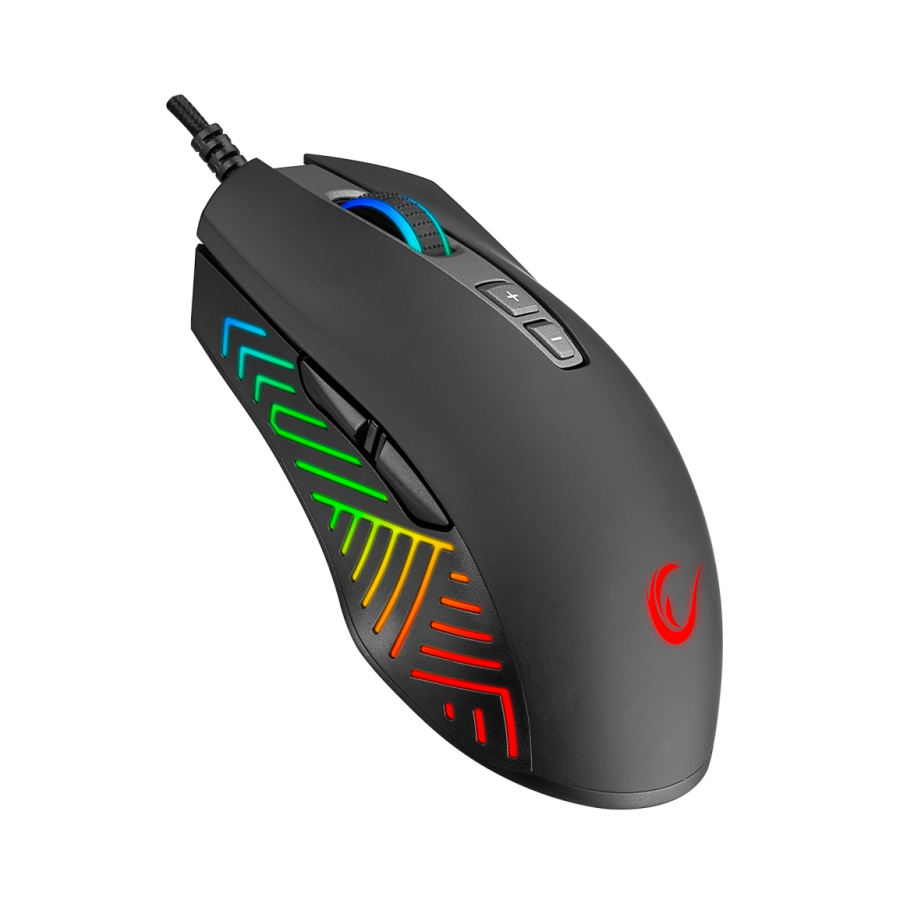 0121389_mis-gaming-rampage-smx-r78-sharper-full-rgb-12400dpi-macro-profesionalni-e-sport Miš gaming RAMPAGE SMX-R78 SHARPER FULL RGB 12400dpi macro, profesionalni E-SPORT - Image 1