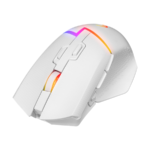 Miš gaming RAMPAGE DROP M3, white, RGB, wireless, 10000dpi - Image 3