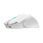 Miš gaming RAMPAGE DROP M3, white, RGB, wireless, 10000dpi - Image 4