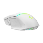 Miš gaming RAMPAGE DROP M3, white, RGB, wireless, 10000dpi - Image 6