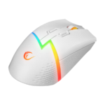 Miš gaming RAMPAGE DROP M3, white, RGB, wireless, 10000dpi - Image 7