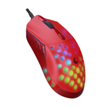 Miš gaming RAMPAGE SMX-R66 ROCKET Ultra Light Red RGB LED 12000dpi - Image 4