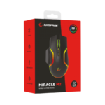 Miš gaming RAMPAGE Miracle M2, USB Black, 8 buttons, RGB 7200dpi - Image 7