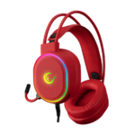 Slušalice sa mikrofonom gaming RAMPAGE ROGUE red, 7.1, PC/PS4/PS5, USB, RGB LED - Image 2