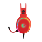 Slušalice sa mikrofonom gaming RAMPAGE ROGUE red, 7.1, PC/PS4/PS5, USB, RGB LED - Image 3