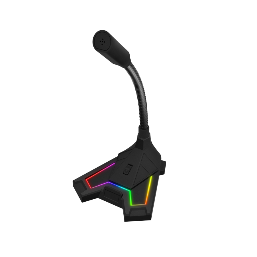 0121556_mikrofon-desktop-za-gaming-rampage-sn-rmx2-chatty-crni-usb-rgb-led Mikrofon gaming RAMPAGE SN-RMX2 CHATTY black, USB, RGB LED - Image 1