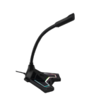 Mikrofon gaming RAMPAGE SN-RMX2 CHATTY black, USB, RGB LED - Image 2
