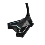 Mikrofon gaming RAMPAGE SN-RMX2 CHATTY black, USB, RGB LED - Image 3