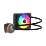 CPU hladnjak AIO Liquid gaming RAMPAGE HELIOS C13 12cm ventilator Intel LGA1700/AMD AM5 ARGB 120mm - Image 2