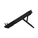 Postolje za notebook gaming RAMPAGE 10"-18" AD-RC9 TORNADO black, RGB, ventilator - Image 3