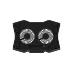 Postolje za notebook gaming RAMPAGE 10"-18" AD-RC9 TORNADO black, RGB, ventilator - Image 4