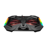 Postolje za notebook gaming RAMPAGE 15"-17"Addison AD-RC11 SPIDER black, ventilator 2x, USB 2x, RGB - Image 2