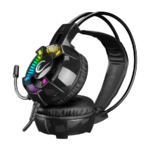 Slušalice sa mikrofonom gaming RAMPAGE STYLES black USB 7.1, RGB - Image 3