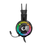 Slušalice sa mikrofonom gaming RAMPAGE STYLES black USB 7.1, RGB - Image 4
