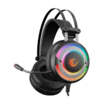 Slušalice sa mikrofonom gaming RAMPAGE G7 X-RUNNER black, PC/PS4, RGB LED, 7.1, fleksibilni mikrofon