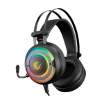 Slušalice sa mikrofonom gaming RAMPAGE G7 X-RUNNER black, PC/PS4, RGB LED, 7.1, fleksibilni mikrofon - Image 2