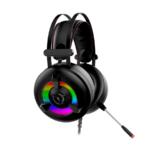 Slušalice sa mikrofonom gaming RAMPAGE Miracle-X2 PLUS black, RGB, 7.1 Surround Sound System - Image 2