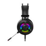 Slušalice sa mikrofonom gaming RAMPAGE Miracle-X2 PLUS black, RGB, 7.1 Surround Sound System - Image 3