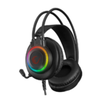 Slušalice sa mikrofonom gaming RAMPAGE RM-K27 X-JAMMER Rainbow RGB LED USB 3.5M PC - PS4-PS5-XBOX, 34516 - Image 2