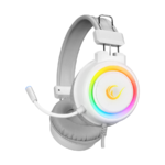 Slušalice sa mikrofonom gaming RAMPAGE SN-R10 ALQUIST white, 3,5 mm, RGB