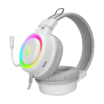 Slušalice sa mikrofonom gaming RAMPAGE SN-R10 ALQUIST white, 3,5 mm, RGB - Image 4