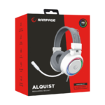 Slušalice sa mikrofonom gaming RAMPAGE SN-R10 ALQUIST white, 3,5 mm, RGB - Image 9