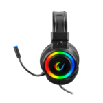 Slušalice sa mikrofonom gaming RAMPAGE SN-R10 ALQUIST black, 3,5 mm, RGB - Image 4