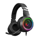 Slušalice sa mikrofonom gaming RAMPAGE RM-K56 SPECTER black, PS4/PC USB 7.1 Rainbow LED