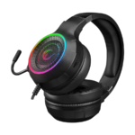 Slušalice sa mikrofonom gaming RAMPAGE RM-K56 SPECTER black, PS4/PC USB 7.1 Rainbow LED - Image 4