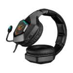 Slušalice sa mikrofonom gaming RAMPAGE RM-K8 HAWKER black, PC/PS4, USB, 7.1, RGB LED - Image 4