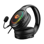 Slušalice sa mikrofonom gaming RAMPAGE RX6 X-HORSE black PC/PS4, USB, RGB LED, 7.1, odvojiv mikrofon - Image 4