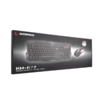 Tastatura + miš gaming RAMPAGE KM-R77 black, USB, LED, US Layout, multimedia - Image 10