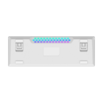 Tastatura gaming RAMPAGE RADIANT K11 white, blue switch, Type-C, RGB,  US Layout, pudding keycaps, 38970 - Image 6