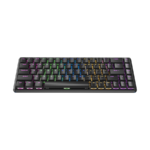 Tastatura gaming RAMPAGE REBEL Mechanical Low Profile blue switch US Layout Rainbow - Image 3