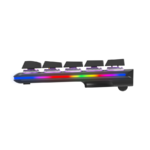 Tastatura gaming RAMPAGE REBEL Mechanical Low Profile blue switch US Layout Rainbow - Image 5