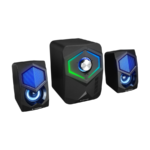 Zvučnici 2.1 gaming RAMPAGE RMS-175BT, 5W*2, Bluetooth, USB/microSD/FM - Image 2