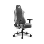 Stolica SHARKOON Shark Skiller SGS30 Gaming gy Fabric-Platno Black/Grey - Image 3