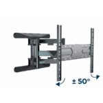 Zidni nosač GEMBIRD WM-80ST-01, 40”-80”, 50 kg, VESA max. 600 mm x 400 mm - Image 4