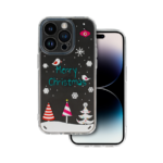 ZAŠTITNA MASKA CHRISTMAS CASE ZA IPHONE 14 DESIGN 4 CLEAR