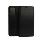 PREKLOPNA MASKA BOOK SPECIAL CASE ZA IPHONE 12 PRO MAX BLACK (KOŽA)