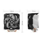 CPU hladnjak Arctic Freezer 7 X CO Intel/AMD, 1700Rev3,1200,1156,1155,1151,1150,AM5,AM4,AM3(+),FM1,FM2(+), ACFRE00085A - Image 7