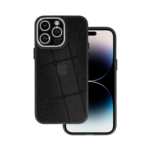 ZAŠTITNA MASKA ZA KAMERU SA TEČNIM SJAJEM ZA IPHONE 14 PRO MAX CRNA