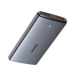 PUNJAČ  BASEUS GAN5 PRO - USB + TYPE- C - QC 3.0 PD 3.0 100W 3A SA KABLOM TYPE- C TO TYPE - C (CCGP090202) BIJELI - Image 3