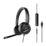Slušalice sa mikrofonom SPEEDLINK METIS SL-870007-BK, 3,5mm + USB sound card
