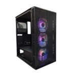 Kucište IG-MAX X3804-A06 GIANT MESH, E-ATX, ventilator RGB 3x 120mm, 3xUSB, audio panel - Image 2