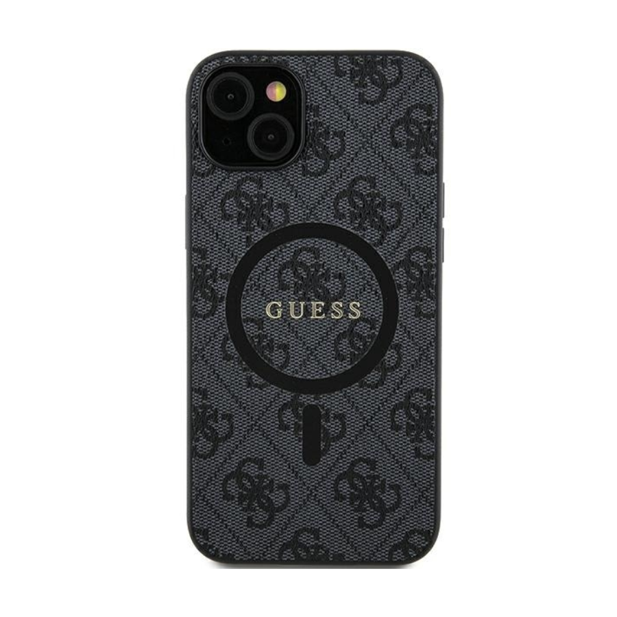 0126480_zatitna-maska-guess-hardcase-4g-kolekcija-koa-metal-logo-magsafe-guhms24sg4gfrk-za-samsung-galaxy-s2 ZAŠTITNA MASKA GUESS - HARDCASE 4G KOLEKCIJA KOŽA METAL LOGO MAGSAFE GUHMS24SG4GFRK ZA SAMSUNG GALAXY S24 CRNA - Image 1